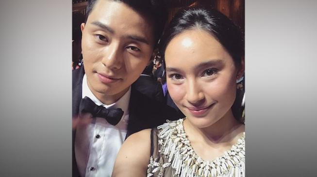 Menang Penghargaan, Tatjana Saphira Pamer Foto Bareng Park Seo Joon (instagram)