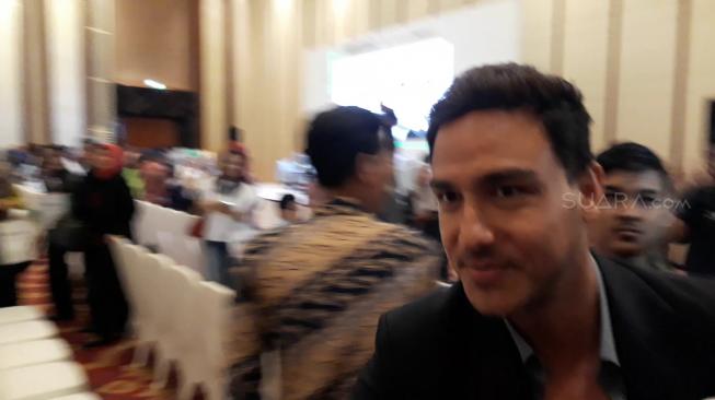 Hamish Daud saat mengisi acara talk show, Wealth Wisdom 2018, di kawasan SCBD, Sudirman, Jakarta Selatan, Rabu (5/9/2018). [Ismail/Suara.com]