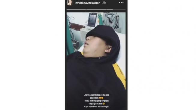 Billy Syahputra jatuh sakit gara-gara berkonflik dengan Hilda Vitria. [instagram/hvkhildavitriakhan]