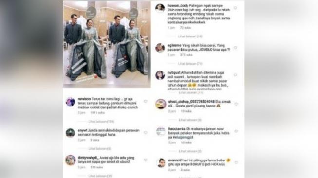 Ely Sugigi Fitting Baju Nikah, Komentar Warganet Bikin Ngakak