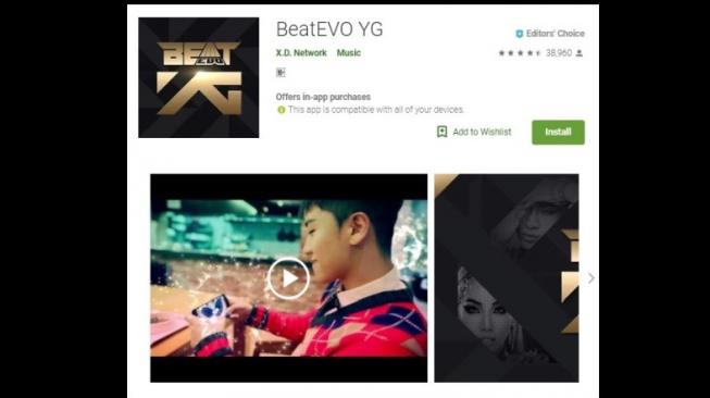 BeatEVO YG. [Google Play Store]