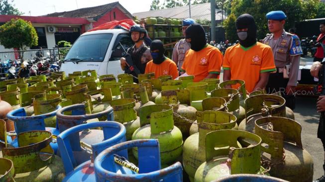 Bogor Diteror LPG 3 Kg Oplosan, Hampir 1.000 Tabung Gas Beredar