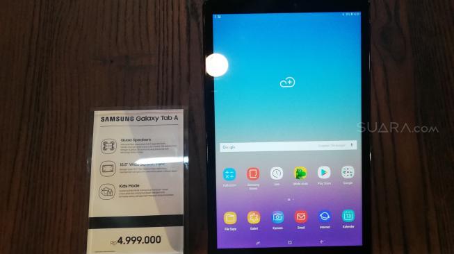 Peluncuran Samsung Galaxy Tab A di Jakarta, Kamis (6/9/2018). [Suara.com/Aditya Gema Pratomo]