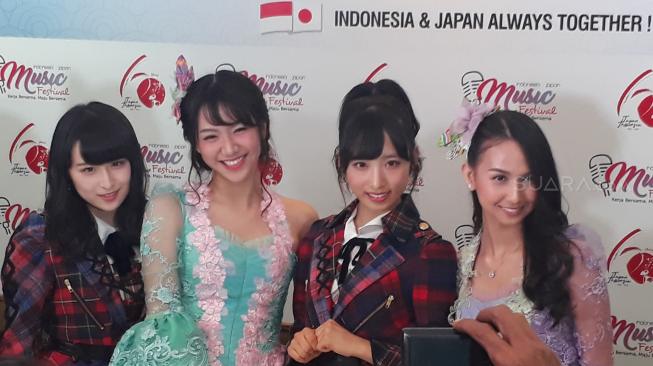 JKT 48 Kolaborasi dengan AKB 48 di Festival Jak-Japan Matsuri