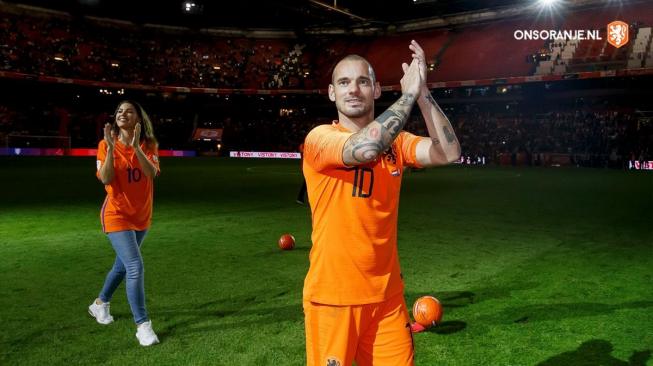 Wesley Sneijder Kabarnya Ingin Sudahi Masa Pansiun, Gabung FC Utrecht?