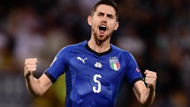 Penalti Kontroversial Jorginho Hindarkan Italia dari Kekalahan