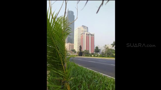 Samsung Galaxy A8 Star. [Suara.com/Lintang Siltya Utami]