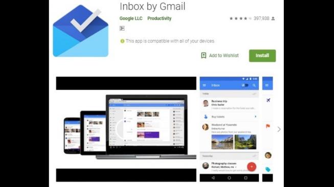 Ucapkan Selamat Tinggal pada Inbox by Gmail!