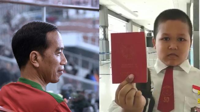 Nursaka Dapat Hadiah Sepeda dari Jokowi ( Instagram )