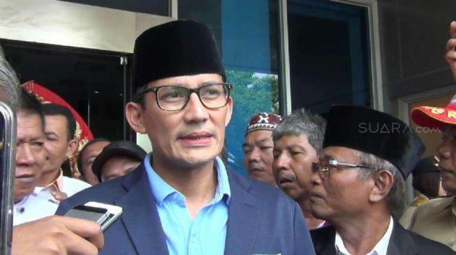 Sandiaga Uno : Ok Oce Itu Gerakan Membuka Lapangan Pekerjaan