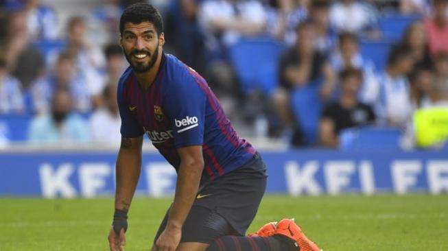 Susah Payah Tundukkan Sociedad, Luis Suarez: Liga Spanyol Ketat!