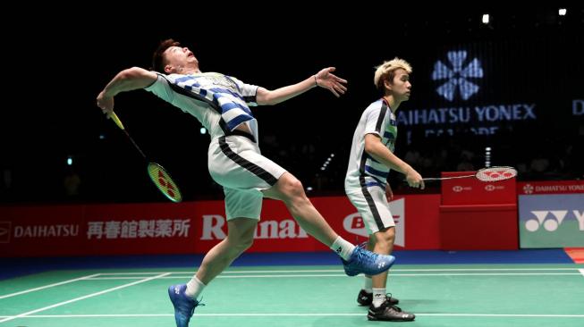 Pecundangi Juara Dunia, Kevin / Marcus Juara Jepang Open 2018