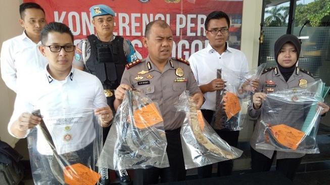 Polisi Bekuk 2 Remaja Pembacok Siswa SMP di Bogor