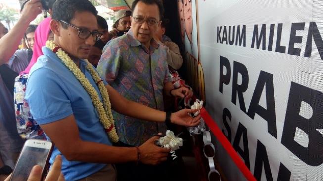 Gaet Suara Milenial, Sandiaga Usung Kampanye Entertainment