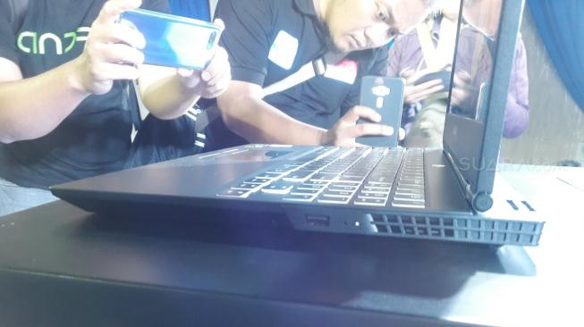 Peluncuran Lenovo Legion Y530 di Jakarta, Selasa (18/9/2018). [Suara.com/Lintang Siltya Utami]