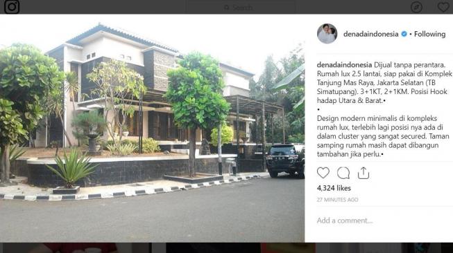 Denada menjual rumah demi membayar pengobatan anaknya? [instagram/denadaindonesia]