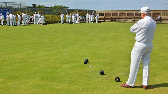 Ilustrasi permainan Lawn Bowls. [Shutterstock]