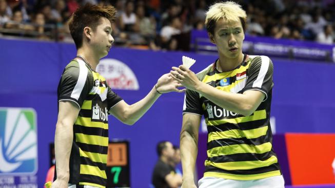 Prancis Open 2018: Kevin / Marcus Kesulitan, Pelatih Tak Khawatir