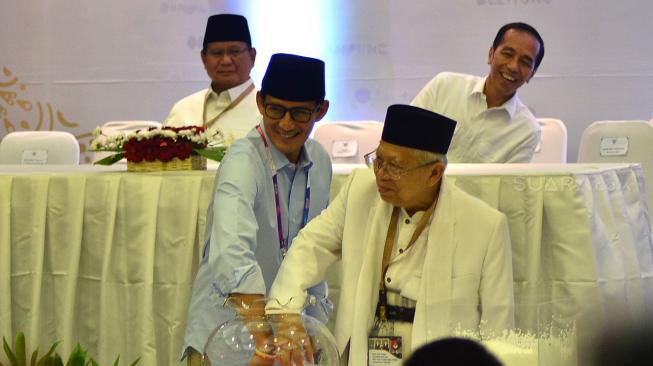 Cerita Sandiaga Soal Usulan Penambahan Nol di Depan Nomor Urut