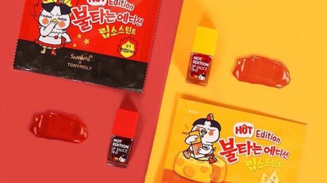 Tonymoly Rilis Make-up Menggemaskan Edisi Mie Samyang