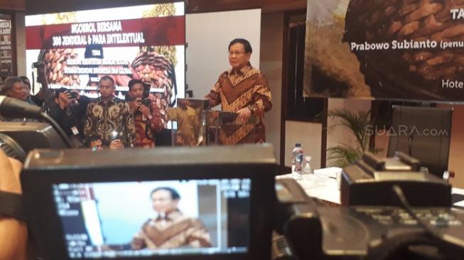 Bedah Bukunya, Prabowo: Ekonomi Indonesia Menyimpang dari UUD 45