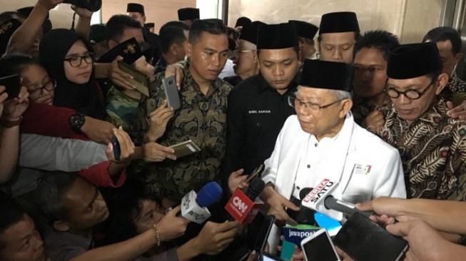 Bawaslu Banten Telisik Masalah Ma'ruf Amin Kampanye di Masjid