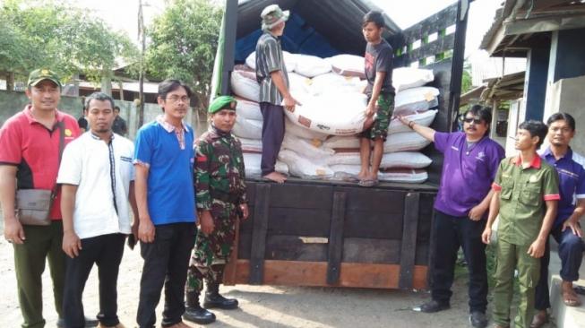 Bantuan Kementan ke  Lombok, Provinsi Nusa Tenggara Barat (NTB). (Dok: Kementan)