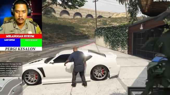 Polisi Ini Coba Main GTA V Tanpa Langgar Aturan, Bisa?