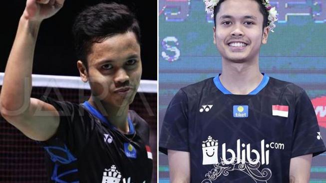 Ngakak, Selebrasi Anthony Ginting yang Gagal Buka Baju