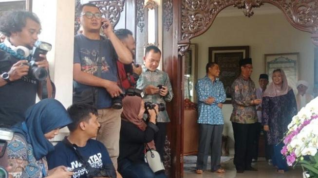 Bertemu Mahfud MD di Rumah Gus Dur, Ini Kata Ma'ruf Amin