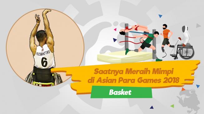 Saatnya Meraih Mimpi di Asian Para Games 2018 : Basket