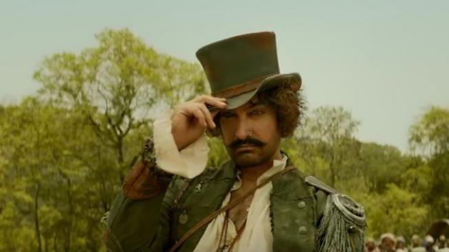 Aamir Khan dalam film Thugs of Hindostan. (YRF)