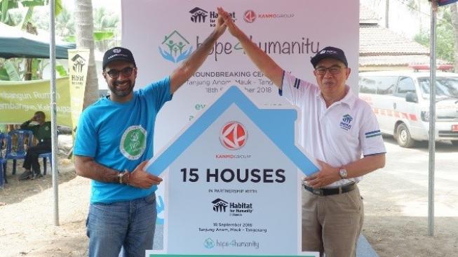 Habitat for Humanity Bangun Rumah Masyarakat Miskin di Indonesia