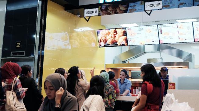 Gerai baru Texas Chicken di Jakarta. (Istimewa)