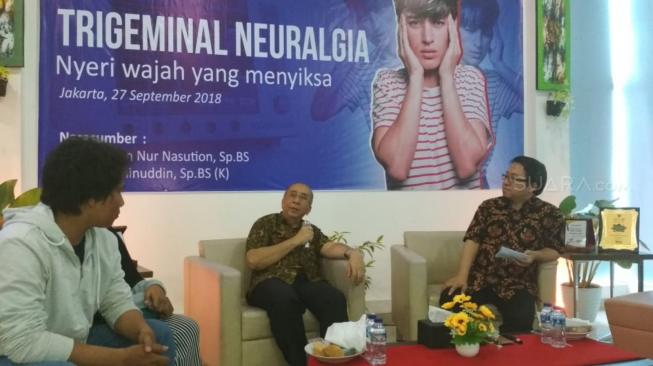 Seminar kesehatan yang membahas Trigeminal Neuralgia [Suara.com/Firsta]