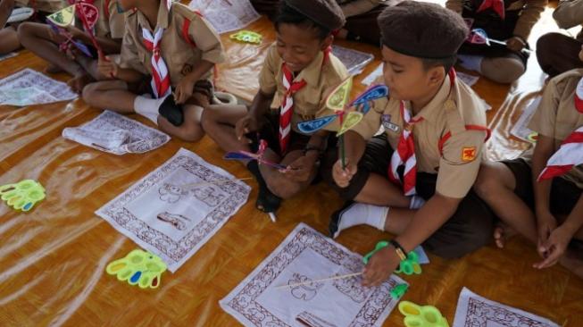 Acara di Pasar Berbatik Cikadu, Pandeglang. (Dok: Kemenpar)