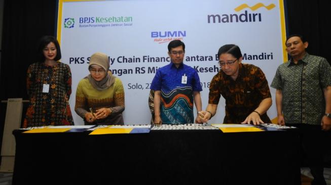 Bantu Fasilitas Layanan Kesehatan, Bank Mandiri Salurkan Dana