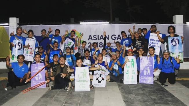 Anggota Komunitas Clean the City kini mencapai 10,000 orang yang tersebar di 50 kota di Indonesia. (Foto: Dok. Komunitas Clean the City)