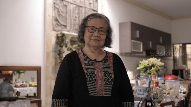 Nani Nurani Affandi, mantan penari Istana Cipanas. [Suara.com/Yosea Arga Pramudita]