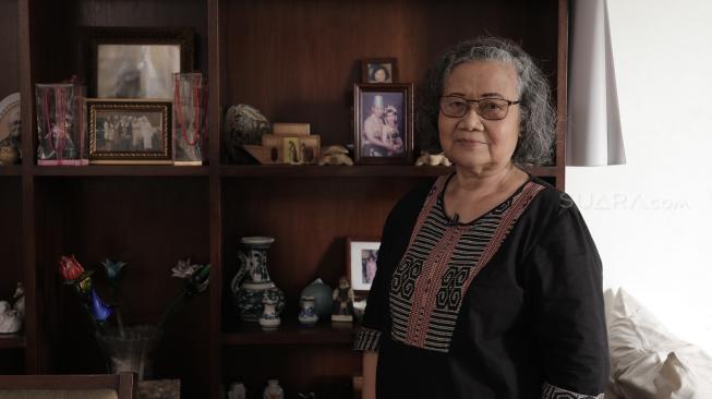 Nani Nurani Affandi, mantan penari Istana Cipanas. [Suara.com/Yosea Arga Pramudita]