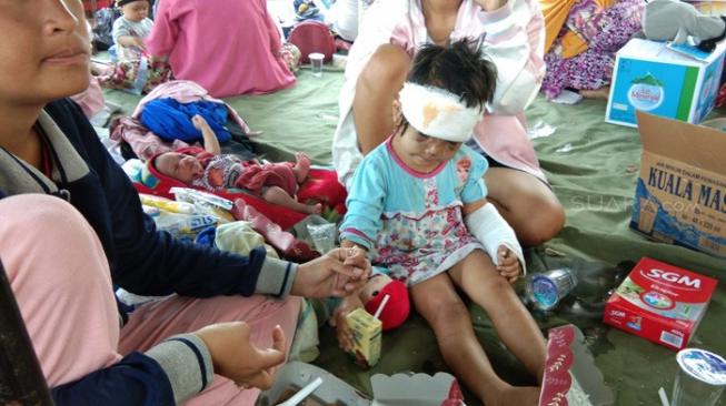 Bocah Korban Gempa Palu Nyaris Dimangsa Sindikat Perdagangan Anak
