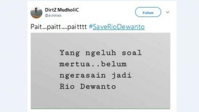 Postingan warganet soal Ratna Sarumpaet. [Twitter]