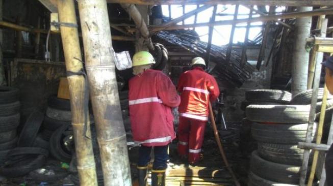 2 Kebakaran Dalam Sehari Hanguskan Bengkel Dan Rumah Klaten