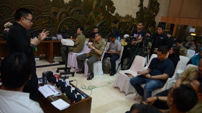 Direktur Jenderal Penegakan Hukum KLHK, Rasio Ridho Sani, Jakarta, Senin (8/10/2018). (Dok: KLHK)