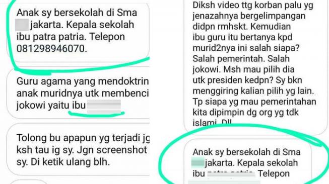 Senin, Bawaslu Periksa Guru SMA 87 yang Doktrin Anti Jokowi