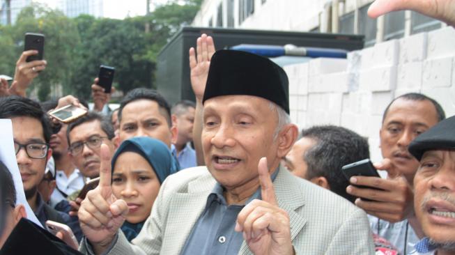 Demo Pendukung Amien Rais, Pelayanan Publik di Polda Normal
