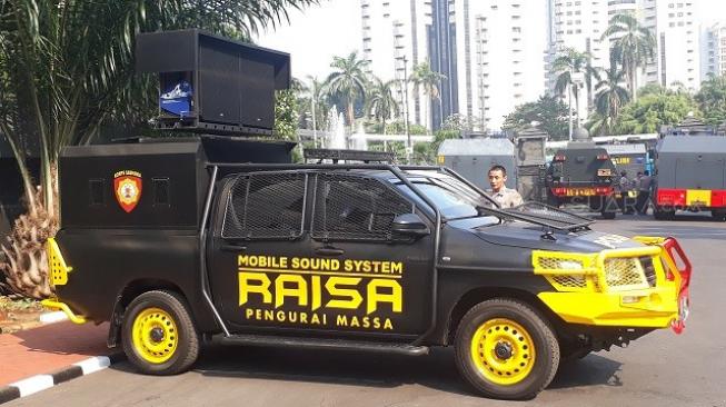 Mobil Raisa Ikut Disiagakan Sambut Amien Rais dan Massa 212