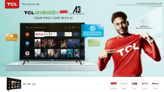 TCL Jual 1000 Unit TV di 3 Jam Pertama Flash Sale 10.10 Lazada