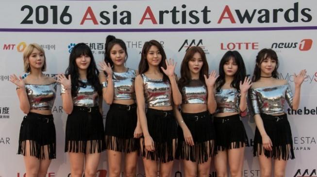 Girl band asal Korea Selatan AOA (Ace of Angels)