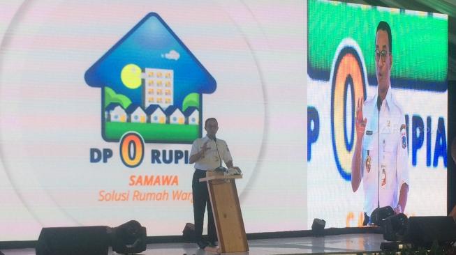 Luncurkan Hunian DP 0 Rupiah, Anies Ingin Masyarakat Punya Rumah